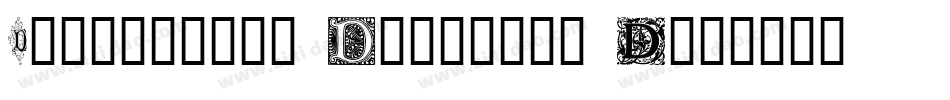 Ornamental Initials C字体转换
